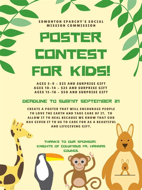 Poster Contest for Children! - Edmonton Eparchy