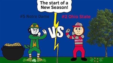 Ohio State vs Notre Dame Preview by CappyTheArtist on DeviantArt