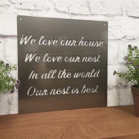 Custom Quote Sign Custom Metal Sign Inspirational Sign - Etsy