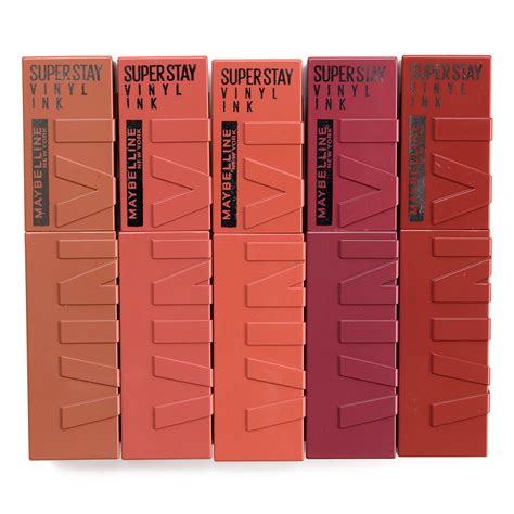 Maybelline Nude Super Stay Vinyl Ink Liquid Lipcolor Swatches - FRE ...