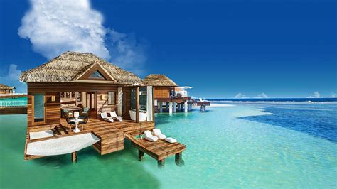 Sandals South Coast opens booking on overwater bungalows: Travel Weekly