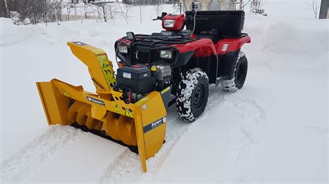 Why You Need An ATV Snowblower - The Mad News