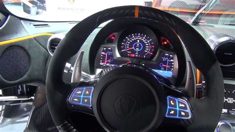 Seat time Koenigsegg One:1 Geneva 2014 - YouTube