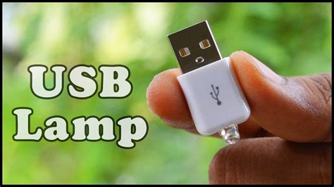 How to make a USB Led Light , DIY Mini LED Night Lamp - YouTube
