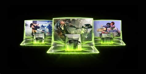 nVidia GeForce GTX 10 Series GPU Gaming Laptops