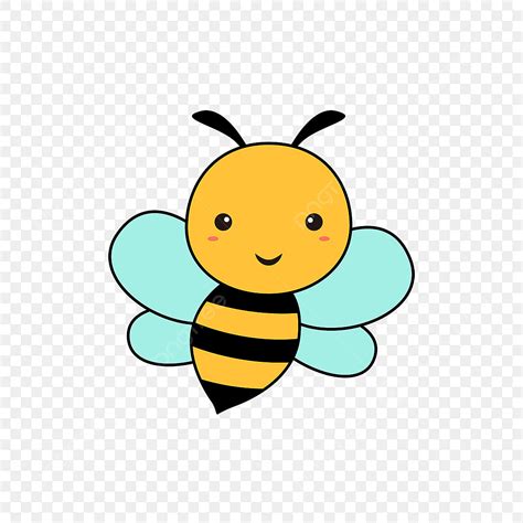 Cute Bees Clipart PNG Images, Cartoon Image Bee Clipart Cute Vector Bee, Clipart, Cartoon, Bee ...