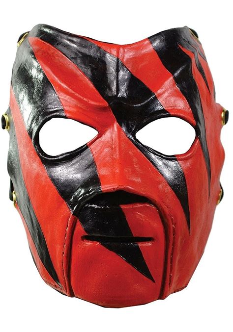 Kane Mask Adult WWF WWE Wrestler Pro Wrestling Halloween Costume Gift Face - Walmart.com ...