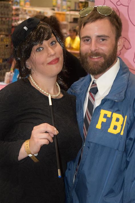 Janet Snakehole and Burt Macklin cosplays at Fan Expo Boston 2018 - a ...