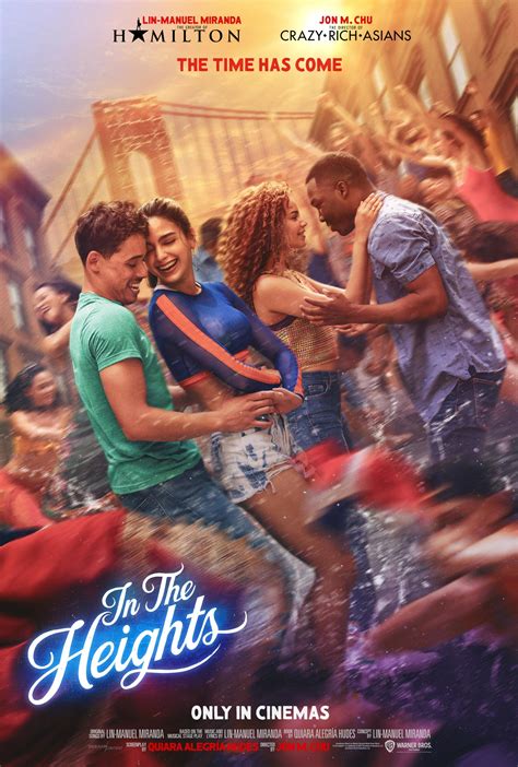 In The Heights- The Broadway box office smash musical is now a film....