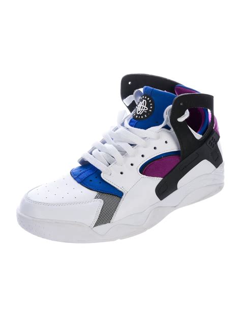 Nike Air Huarache High-Top Sneakers - White Sneakers, Shoes - WU221138 ...