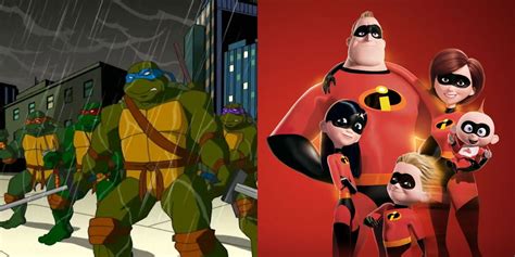 The 10 Best Superhero Families In Movies, Ranked