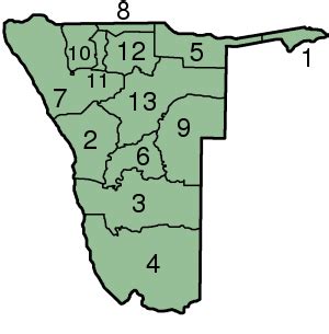Regio's van Namibië - Wikipedia