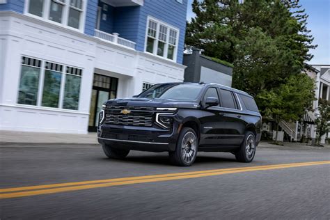 2025 Chevrolet Tahoe And Suburban Debut With New Looks, Fresh Tech, And ...