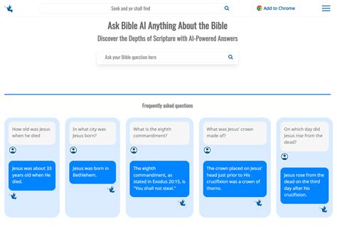 Bible AI - Ask AI Anything About the Bible, Get Answers to Your Biblical Questions | BiblePics