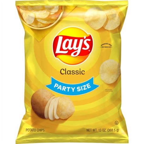 Lay's® Classic Potato Chips Party Size, 13 oz - Fry’s Food Stores