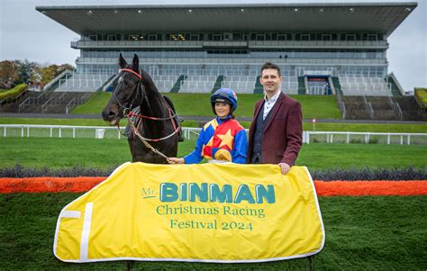 Limerick Racecourse launch the Mr. Binman Christmas Racing Festival 2024 - Mr. Binman