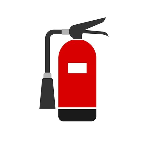 Premium Vector | Fire extinguisher logo