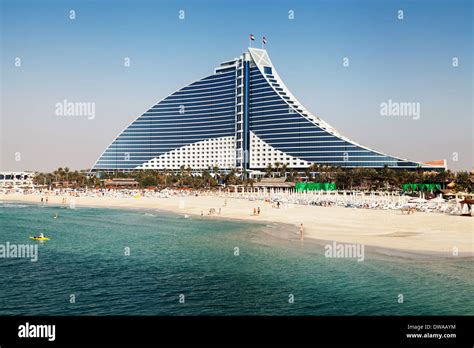 The Jumeirah Beach Hotel, Dubai; a luxury 5 star hotel, Dubai, UAE ...