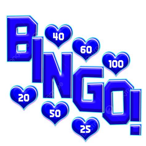 Bingo PNG Transparent, Bingo Transparent Background, Bingo Games, Bingo Png, Vs Text PNG Image ...