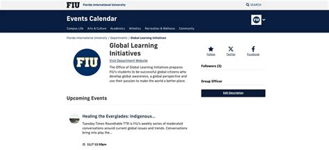 Add your department to FIU calendar | FIU Core Resource Hub