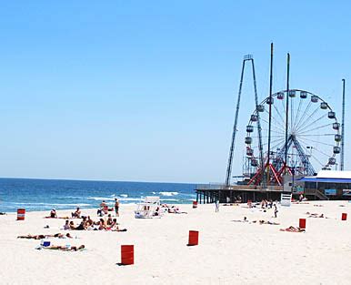 Seaside Heights, New Jersey, Amusement Park On Beach – Travel Around ...