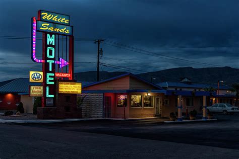 White Sands Motel Photograph by Debby Richards | Fine Art America