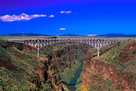 Rio Grande Gorge Bridge Taos County Nm by Troy Montemayor