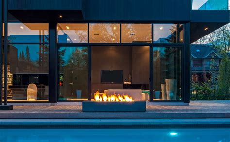 Modern Outdoor Fireplace Inserts | FIREPLACE DESIGN IDEAS