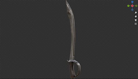 Cutlass Sword | CGTrader