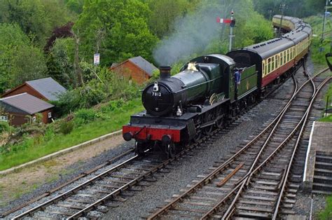 7812 on the SVR Wagons, Severn Valley, Steam Engine Trains, Steam Railway, Picture Boards ...