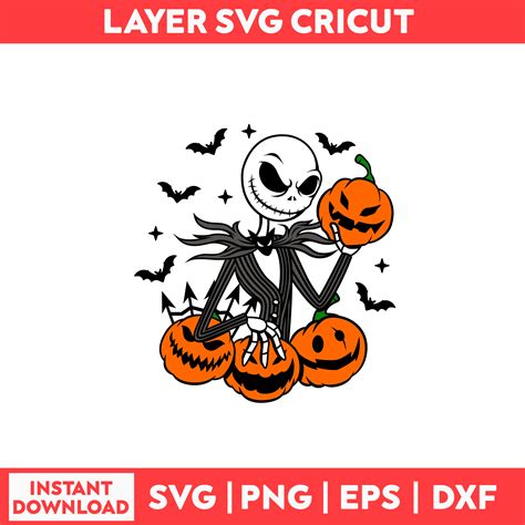 Jack Skellington Pumpkin Svg, Jack Skellington Svg, Jack Svg - Inspire Uplift