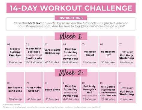 Switch up your home workout routine with this FREE 2-Week Workout Plan! This is a full body ...