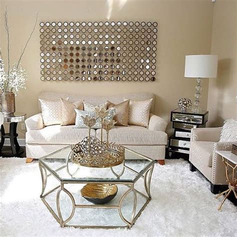 25 Swoon-Worthy Glam Living Room Decor Ideas - DigsDigs