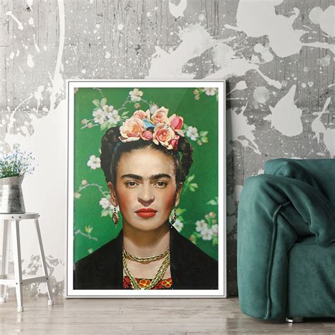 Wall Art - Frida Kahlo Self Portrait - Canvas Prints-Poster Prints - Art Prints Melbourne | Wall ...
