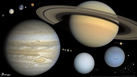 Every round object in the solar system, to… | The Planetary Society