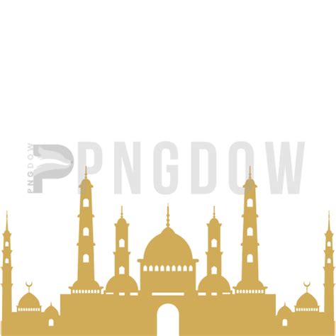 Mosque or masjid Silhouette transparent background, (4) - Photo #10765 - Pngdow - Free and ...