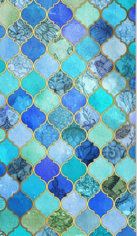 Amazing | Moroccan tiles pattern, Islamic art, Art wallpaper