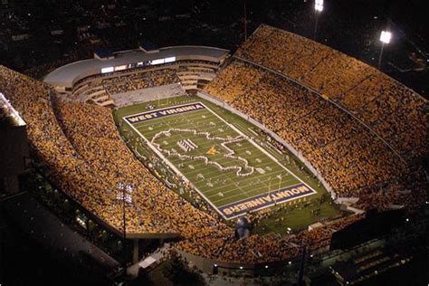 The History Behind West Virginia’s Best Stadium Visual - The Gold Rush - The Smoking Musket