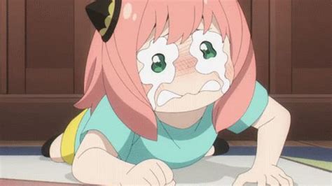 Anya Cry GIF – Anya Cry – discover and share GIFs | Crying gif, Anime crying, Gif