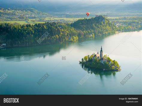 Aerial View Lake Bled Image & Photo (Free Trial) | Bigstock