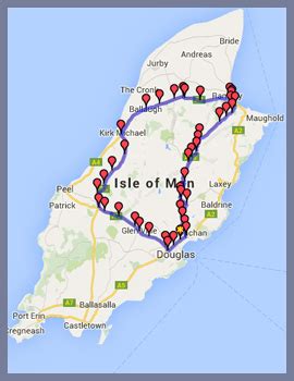 Isle Of Man Tt Course Map - Maping Resources