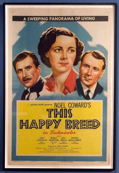 This Happy Breed (1944) | David lean, David lean films, Breeds