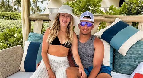 Fans Roast Patrick Mahomes For Taking Pics Of Wife In A Bikini