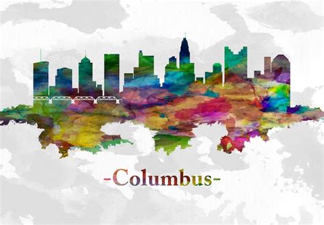 Premium Photo | Columbus ohio skyline