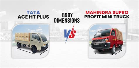 Tata Ace HT Plus VS Mahindra Supro Profit Mini Truck - Price & Mileage