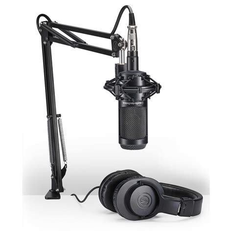 Audio-Technica AT2035 Studio Microphone Pack with ATH-M20x, Boom & XLR Cable AT2035PK