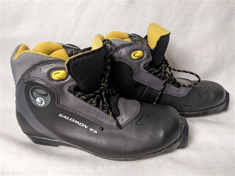 Salomon e3 SNS XC Cross Country Profil Ski Boots Size 24 Color Black ...