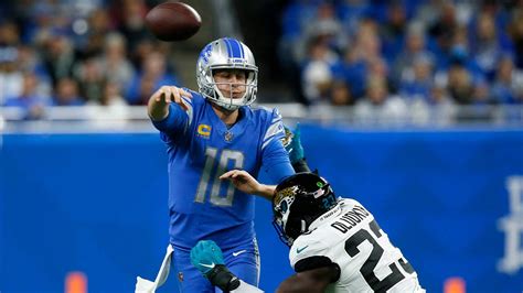 Jared Goff shines as Lions rout Jaguars | Fox News