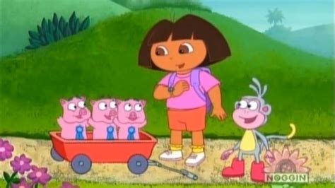 Dora the Explorer - 1x08 - Three Little Piggies [Best Moment Plus ] - YouTube