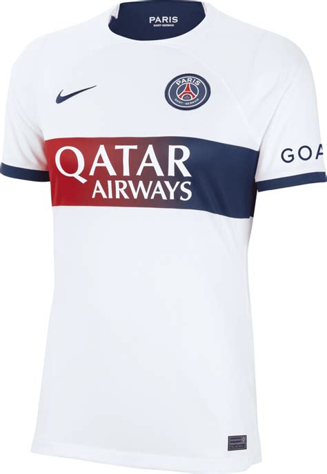 Nike Kylian Mbappe Paris Saint-Germain 2023/24 Stadium Away Women's Dri ...